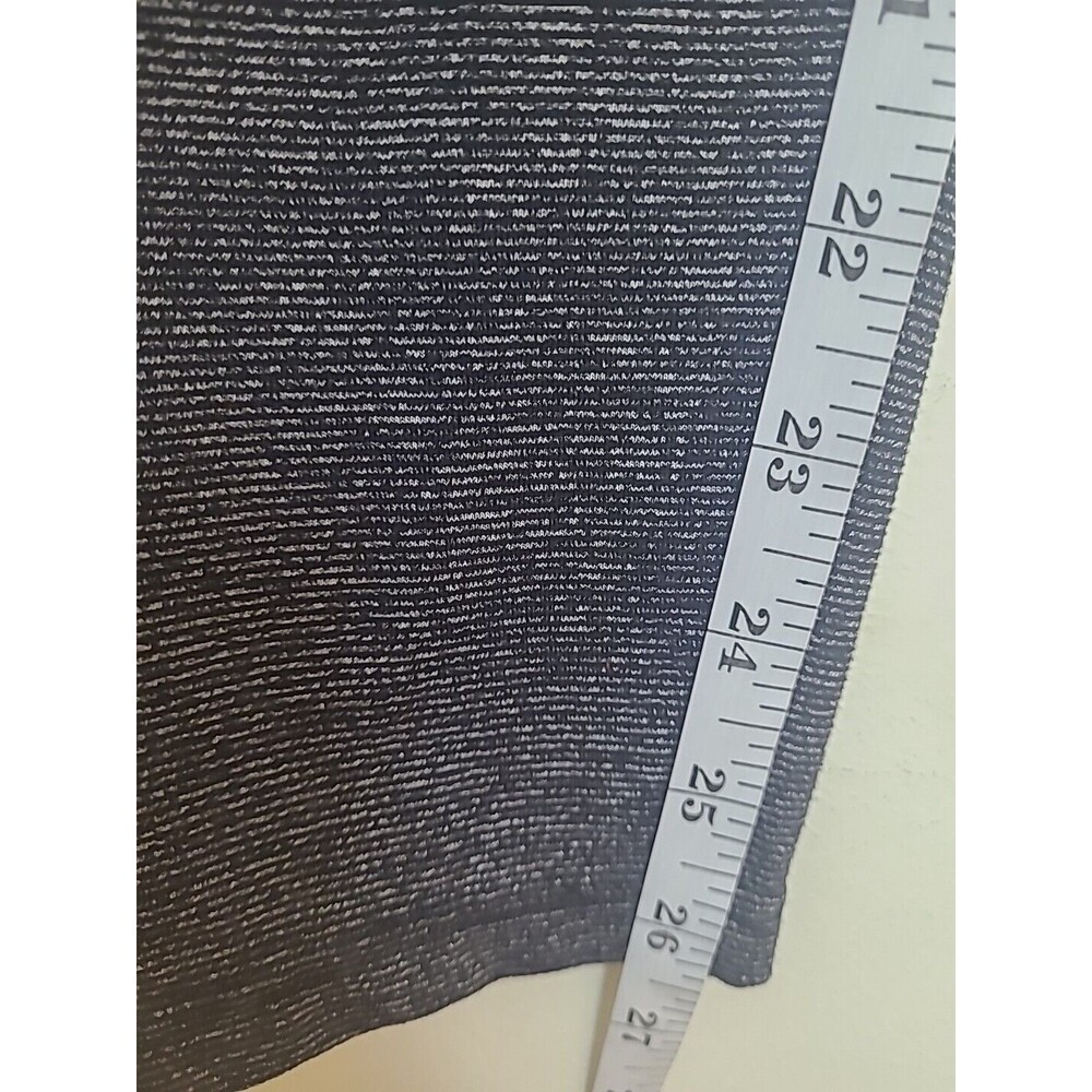 Tuff Athletics Womens Capri Leggings Gray Color Block Activewear Workout Size XL - Picture 9 of 13